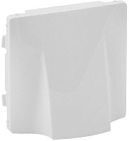 Лицевая панель Legrand Valena Life для вывода кабеля белый картинка